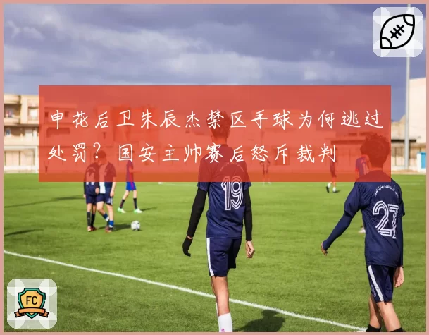 申花后卫朱辰杰禁区手球为何逃过处罚？国安主帅赛后怒斥裁判